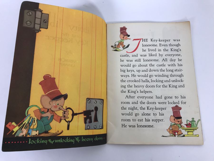 Collectible Flibbity Jibbit And The Key Keeper Book By Vernon Grant Published By Junket Brand Foods Estimate $120 [Photo 8]