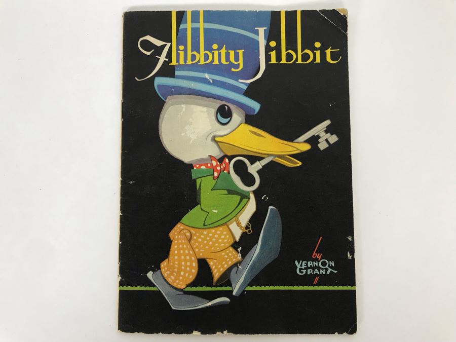 Collectible Flibbity Jibbit And The Key Keeper Book By Vernon Grant Published By Junket Brand Foods Estimate $120 [Photo 3]