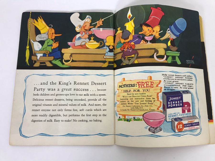 Collectible Flibbity Jibbit And The Key Keeper Book By Vernon Grant Published By Junket Brand Foods Estimate $120 [Photo 9]