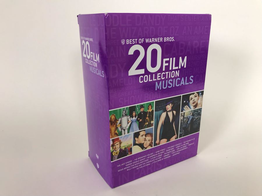 Best Of Warner Bros. 20 Film Collection Musicals DVDs Set