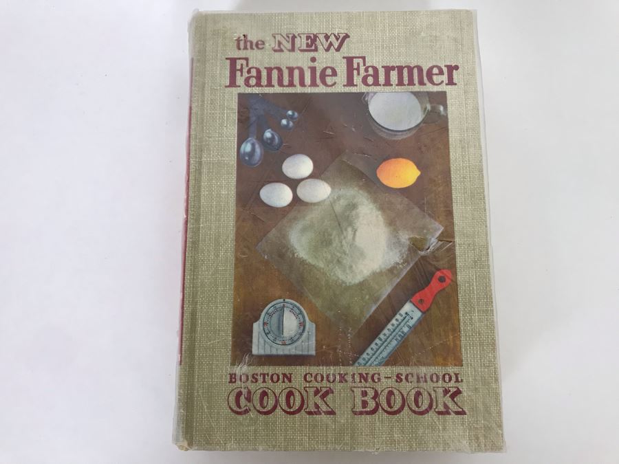 1951 The Boston Cooking-School Cook Book Ninth Edition By Fannie Merritt Farmer