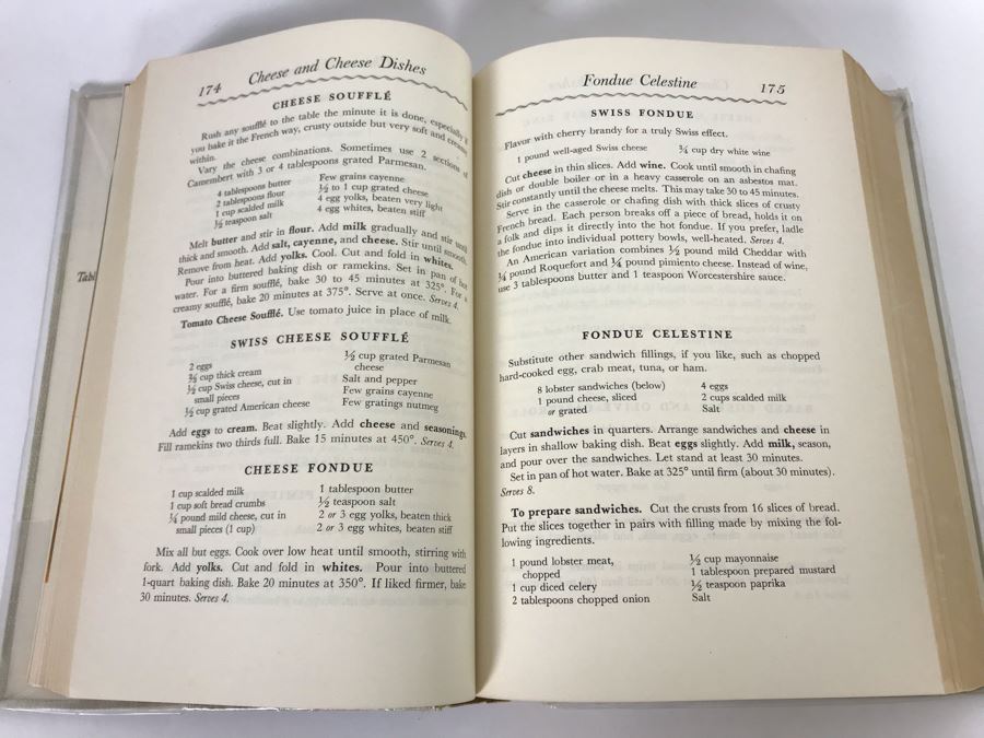 1951 The Boston Cooking-School Cook Book Ninth Edition By Fannie Merritt Farmer [Photo 7]