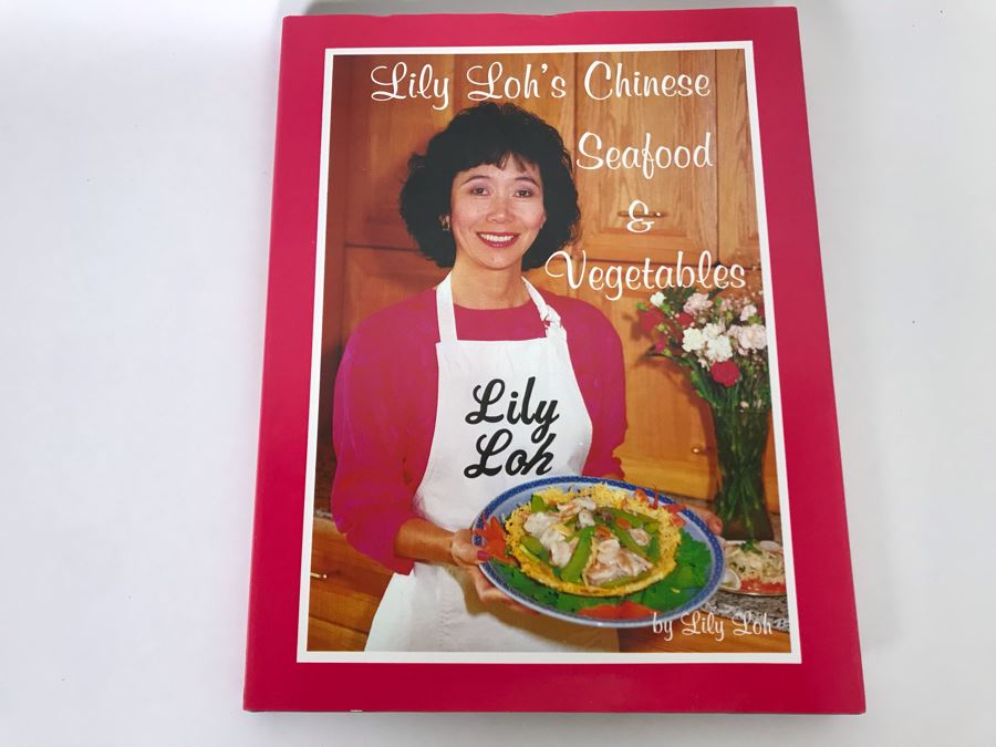 1991 Signed First Edition Cookbook - Lily Loh's Chinese Seafood & Vegetables [Photo 2]