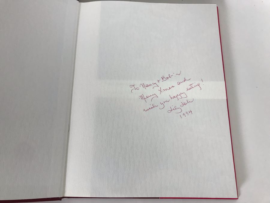 1991 Signed First Edition Cookbook - Lily Loh's Chinese Seafood & Vegetables [Photo 3]