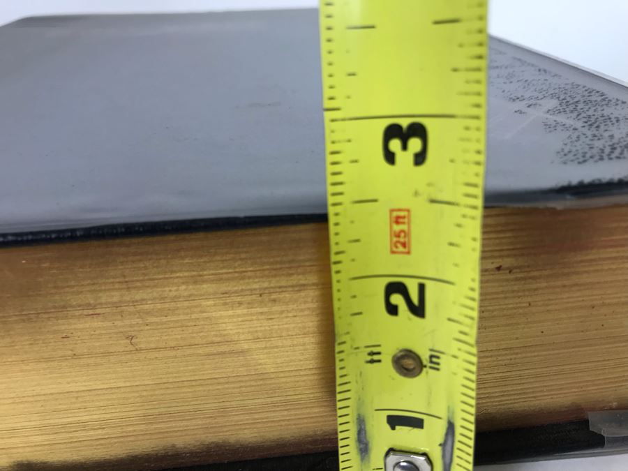 1951 Like New Large Masonic Holy Bible School And Library Reference Edition Red Letter Edition Hertel 10W X 12H X 2.5D [Photo 29]