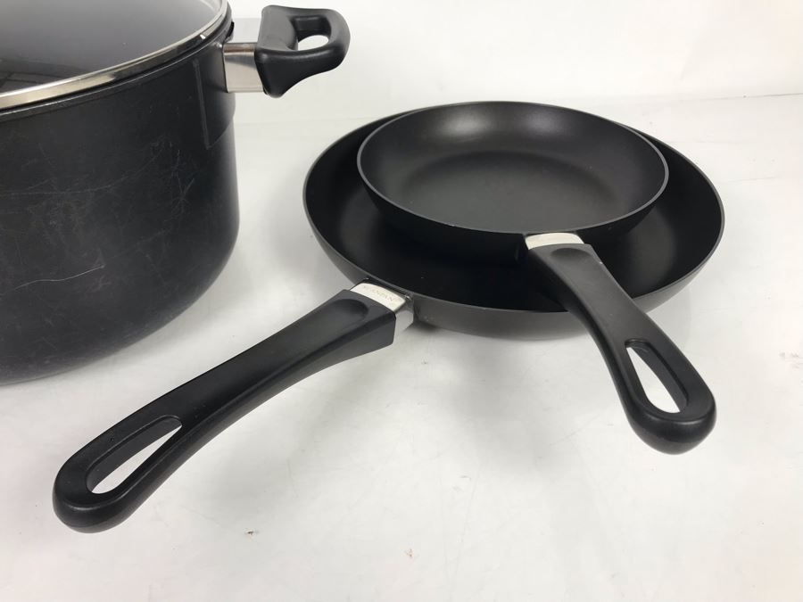 (4) Piece Scanpan Cookware Lot Made In Denmark