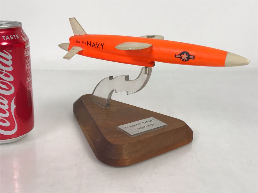Desktop Model From Northrop Of The 'Chukar' Target - Aerial Target Drone - First Flight 1965 9W X 5D X 5H [Photo 2]