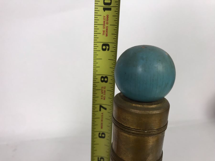 Custom Wooden Freemason Columns Model By Frank J. Pierce - Client Claimed It Was Prototype For Columns In San Francisco Masonic Temple 9.5W X 3.5D X 9H [Photo 11]