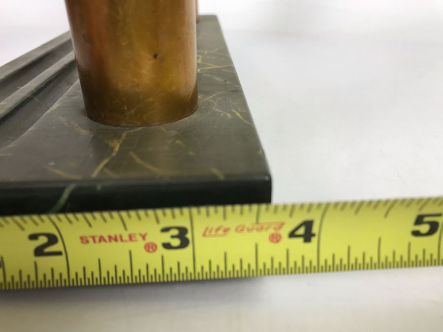 Custom Wooden Freemason Columns Model By Frank J. Pierce - Client Claimed It Was Prototype For Columns In San Francisco Masonic Temple 9.5W X 3.5D X 9H [Photo 10]