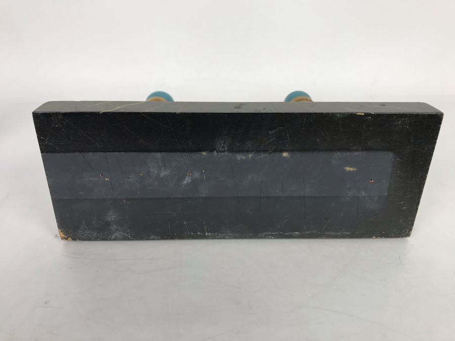 Custom Wooden Freemason Columns Model By Frank J. Pierce - Client Claimed It Was Prototype For Columns In San Francisco Masonic Temple 9.5W X 3.5D X 9H [Photo 8]