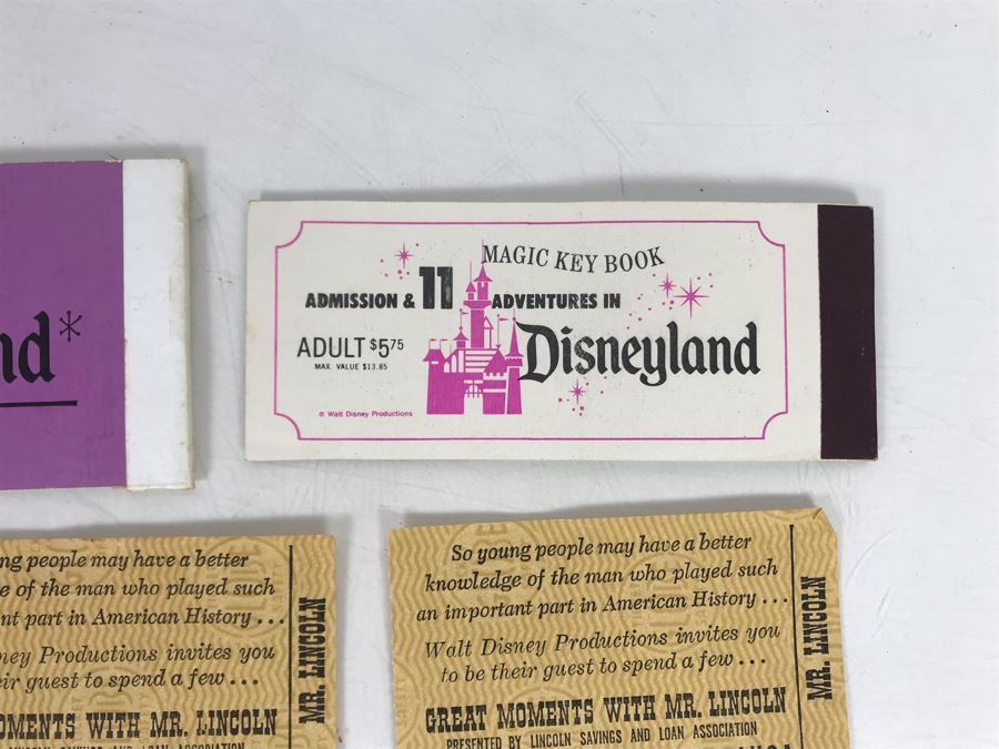 Various Vintage Disneyland Tickets - See Photos [Photo 15]