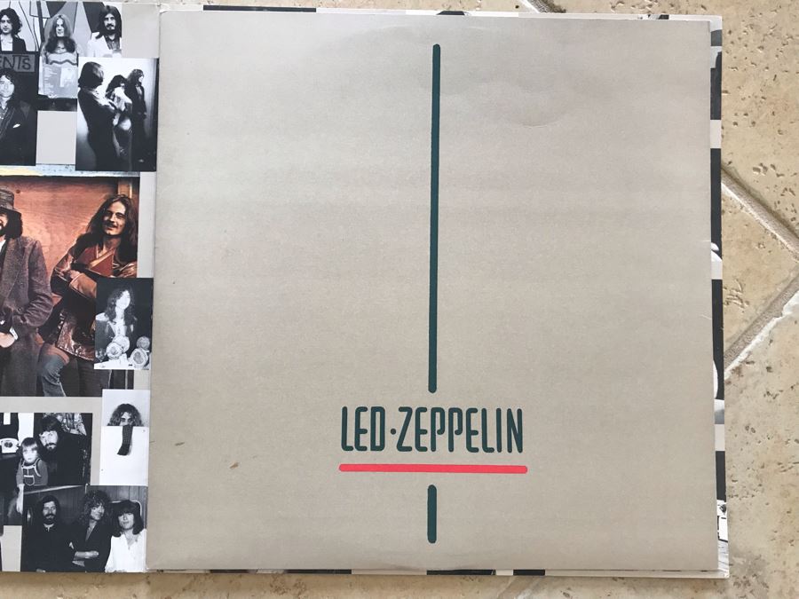 Led Zeppelin Vinyl Record CODA [Photo 7]