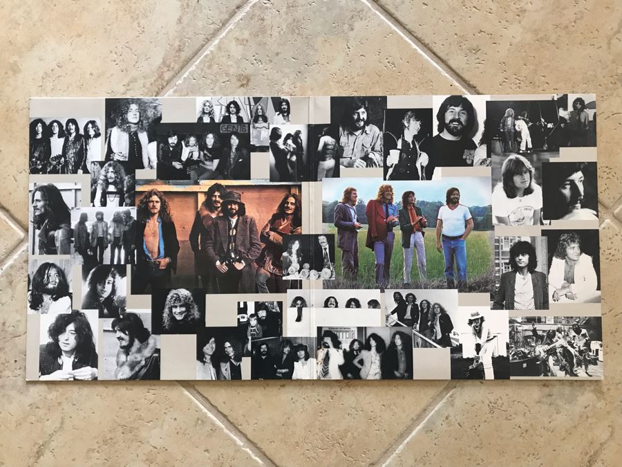 Led Zeppelin Vinyl Record CODA [Photo 4]