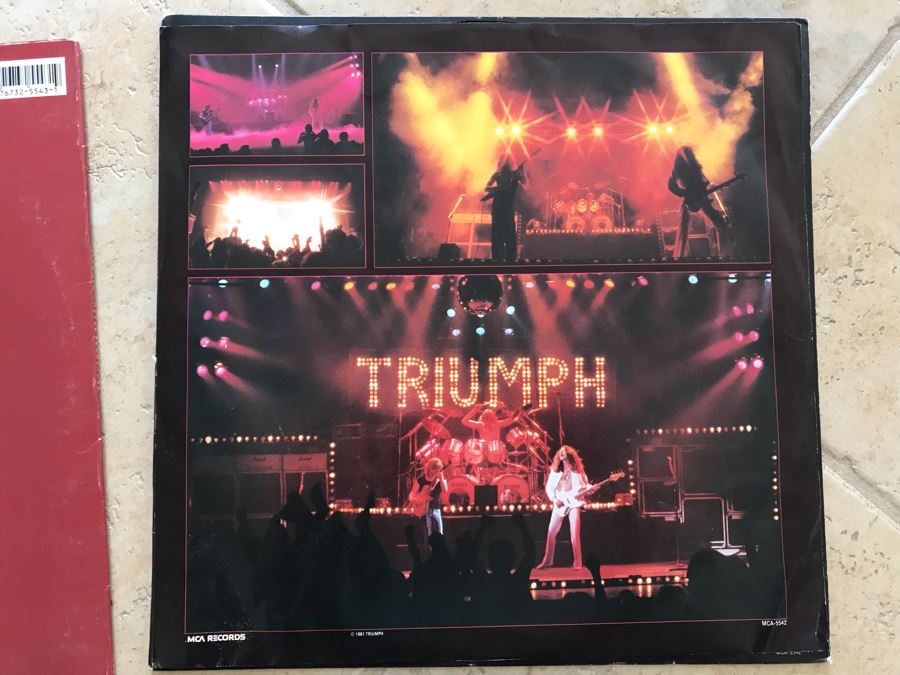 (2) Triumph Vinyl Records: Allied Forces And Never Surrender [Photo 7]