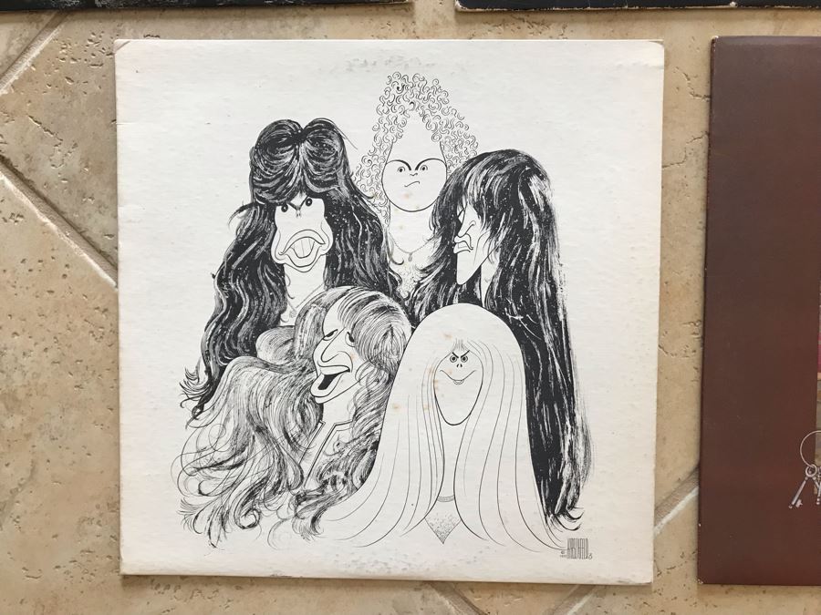 (5) Aerosmith Vinyl Records: Toys In The Attic, Draw The Line, Rock In A Hard Place, Rocks And Night In The Ruts [Photo 4]