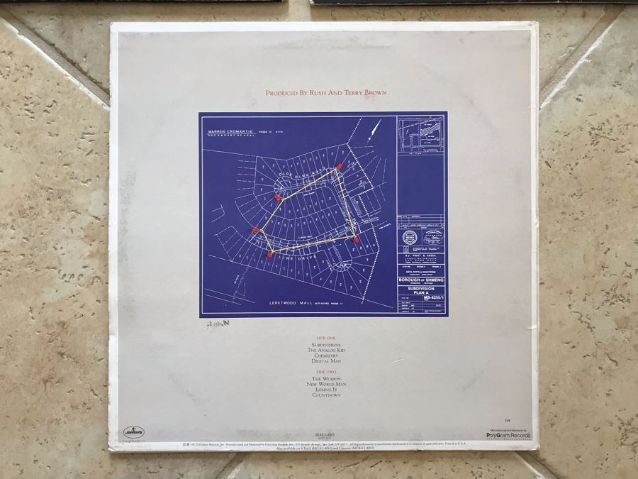 (3) RUSH Vinyl Records: 2112, Signals And A Farewell To Kings [Photo 11]