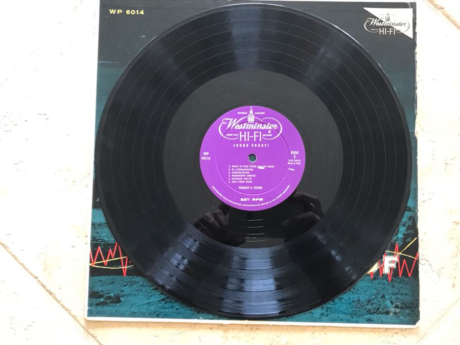 Westminster Hi-Fi Soundproof WP 6014 Vinyl Record With UFO Cover [Photo 4]