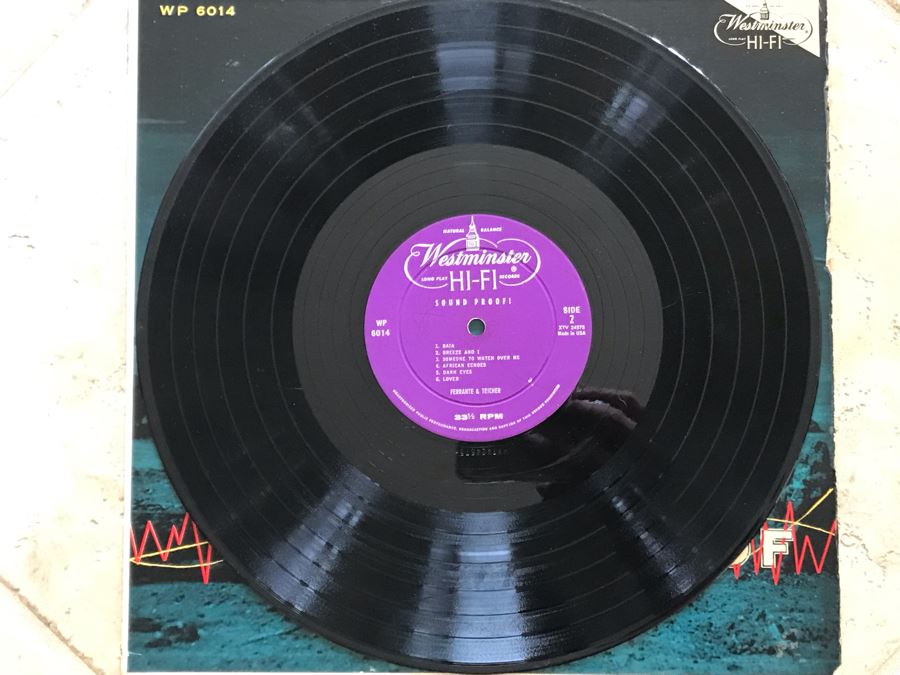 Westminster Hi-Fi Soundproof WP 6014 Vinyl Record With UFO Cover [Photo 6]