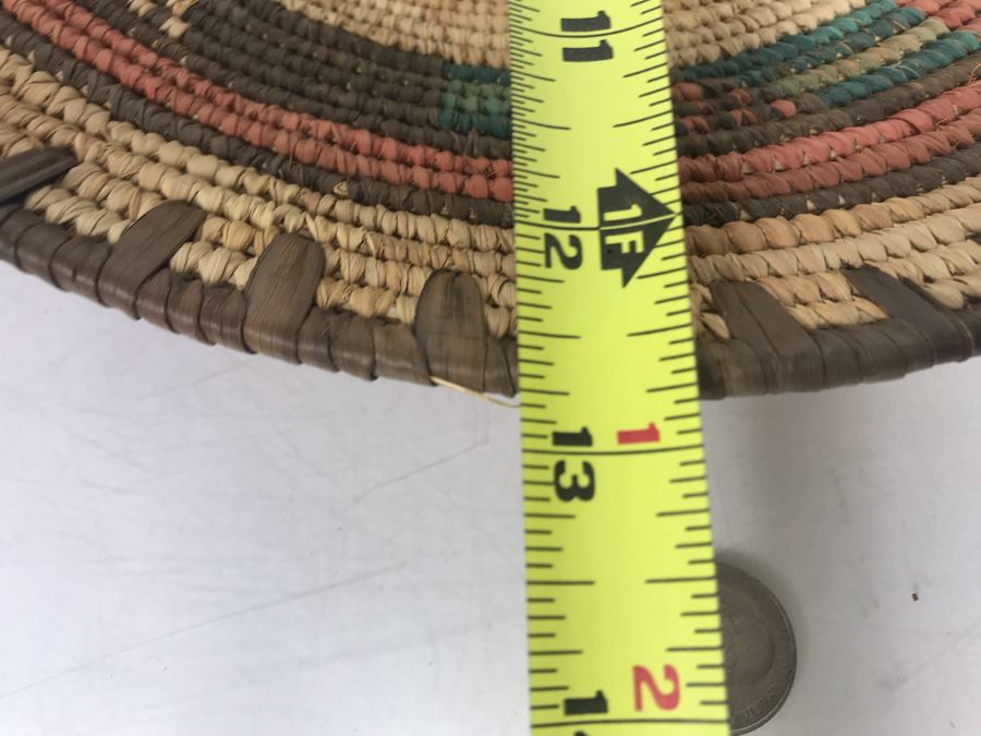 Handmade Woven Basket 12.5R [Photo 9]