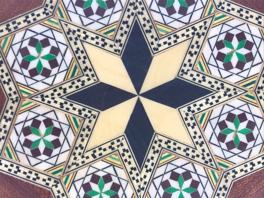 Miguel Laguna Inlaid Tray Made In Spain 9.75W [Photo 4]