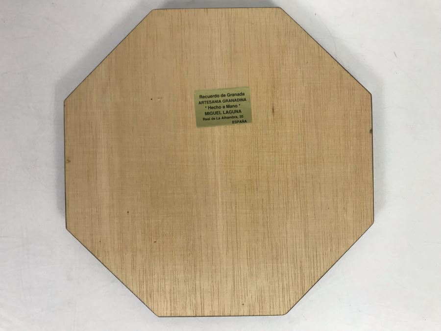 Miguel Laguna Inlaid Tray Made In Spain 9.75W [Photo 6]