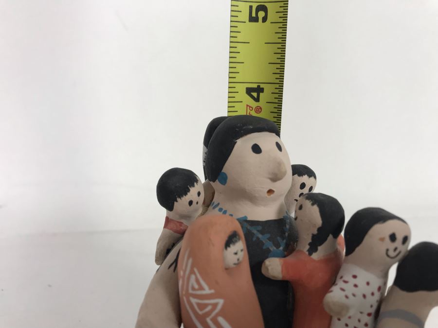 Pottery Sculpture Signed Joanne Lewis 4H [Photo 10]