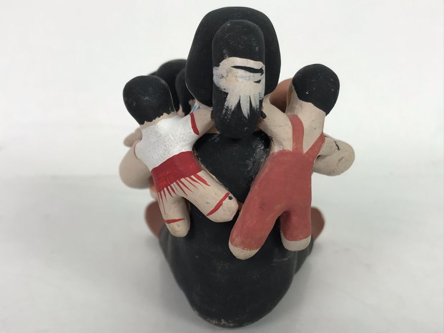 Pottery Sculpture Signed Joanne Lewis 4H [Photo 6]