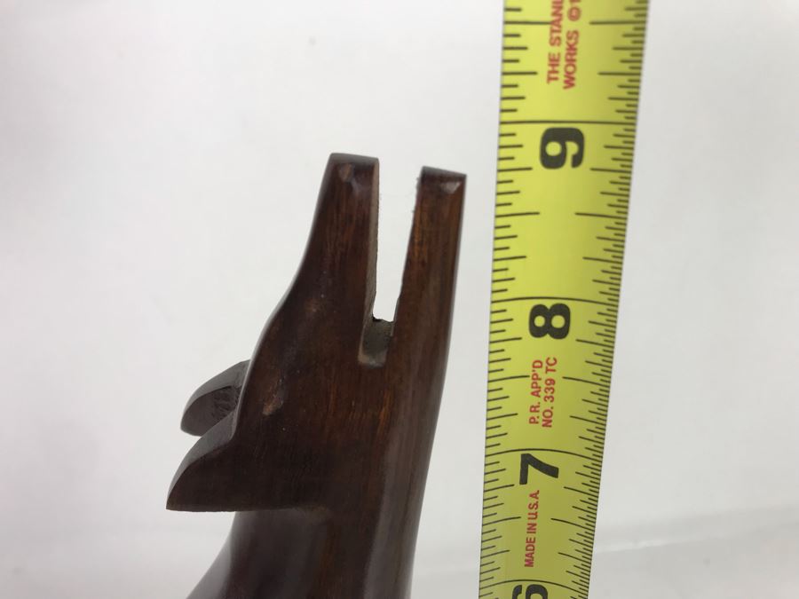 Hand Carved Ironwood Coyote Sculpture 9H [Photo 8]