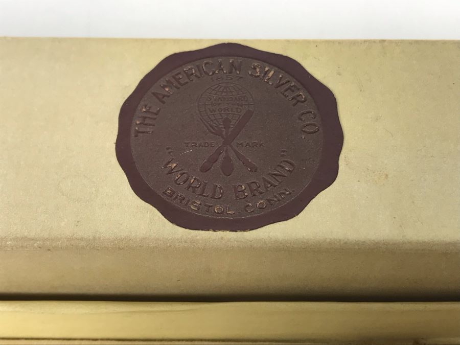 (3) Sterling Silver Flatware Pieces (60g) And Sterling Fork With Mother Of Pearl Handle By The American Silver Co [Photo 4]