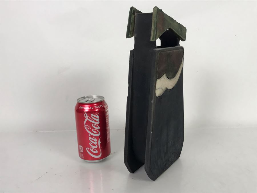 Signed Joan Thorburn Art Pottery Abstract Vase 6W X 2D X 11H [Photo 6]