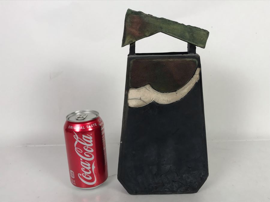 Signed Joan Thorburn Art Pottery Abstract Vase 6W X 2D X 11H [Photo 4]