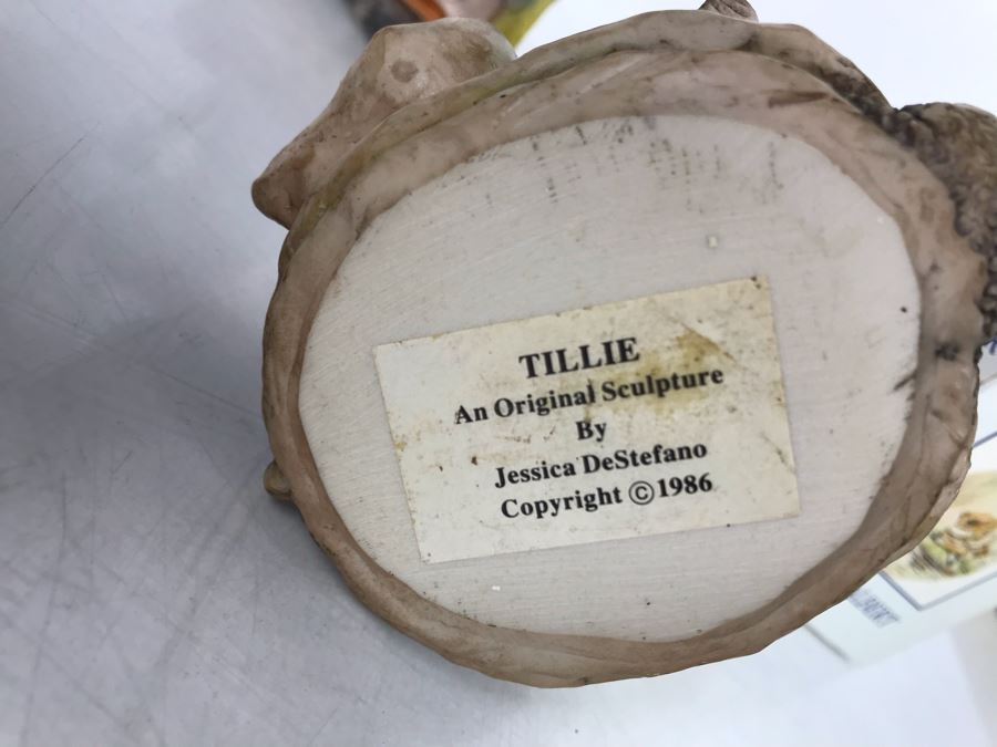 Department 56 Bejeweled Collection, Royal Albert Beatrix Potter Figurine And (4) Tillie Frog Sculptures By Jessica DeStefano [Photo 12]