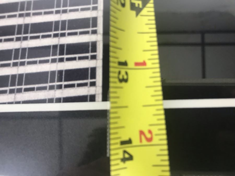 Framed B&W Photograph Of Church Shadow Cast Upon The World Trade Center Twin Towers Printed On Kodak Paper Photo Is 10.5W X 13.5H [Photo 16]