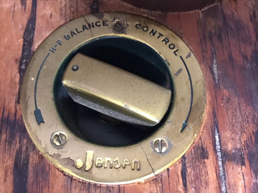 John Karlson Mid-Century Hi-Fi Cabinets Speakers Custom Built With Jensen H222 Coaxial 2 Way High Fidelity Loudspeaker Systems By Cabinet Maker Frank J. Pierce - Working 22W X 19D X 36H [Photo 8]