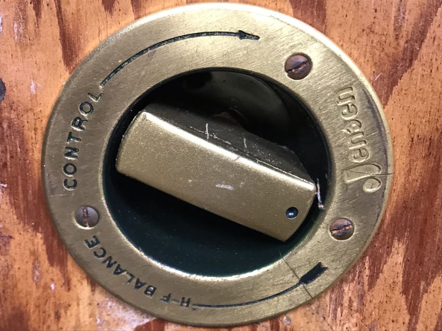 John Karlson Mid-Century Hi-Fi Cabinets Speakers Custom Built With Jensen H222 Coaxial 2 Way High Fidelity Loudspeaker Systems By Cabinet Maker Frank J. Pierce - Working 22W X 19D X 36H [Photo 9]