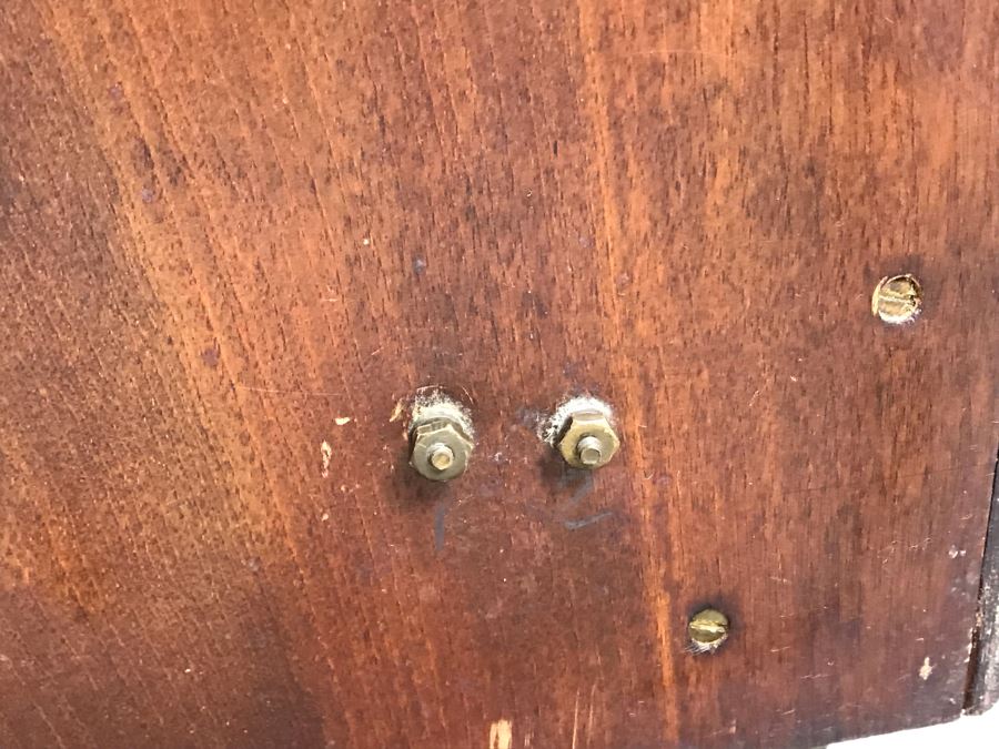 John Karlson Mid-Century Hi-Fi Cabinets Speakers Custom Built With Jensen H222 Coaxial 2 Way High Fidelity Loudspeaker Systems By Cabinet Maker Frank J. Pierce - Working 22W X 19D X 36H [Photo 7]