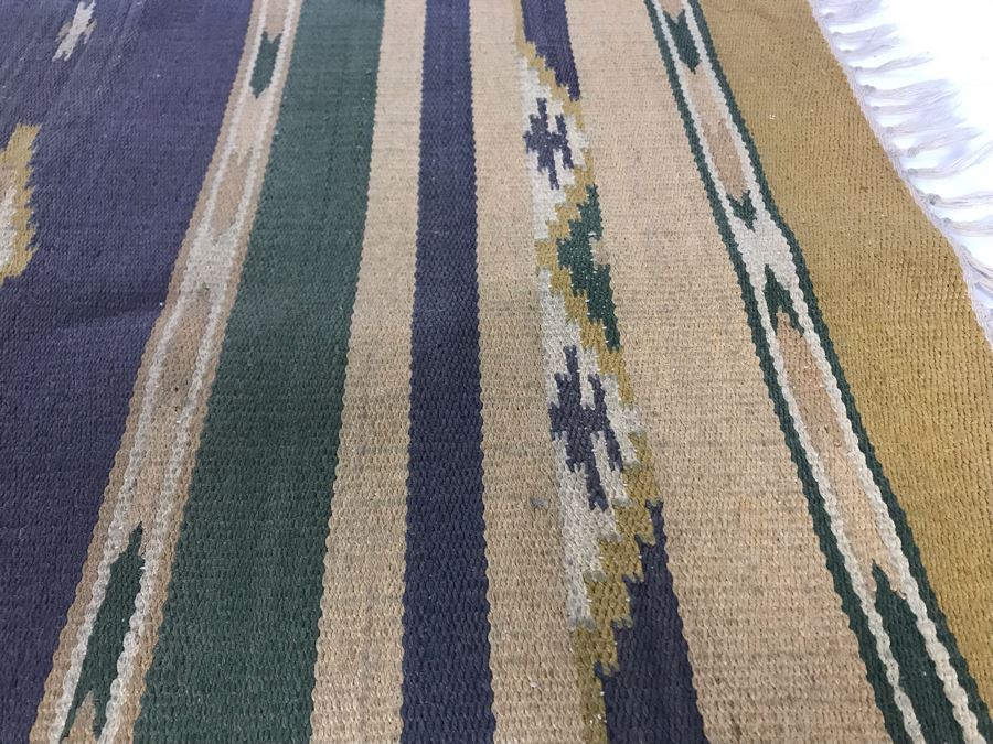 Vintage Southwestern Native American Rug 36W X 24D [Photo 3]