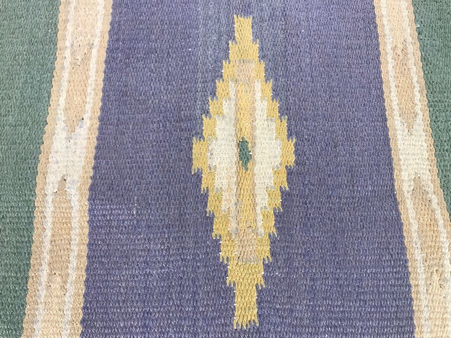 Vintage Southwestern Native American Rug 36W X 24D [Photo 5]