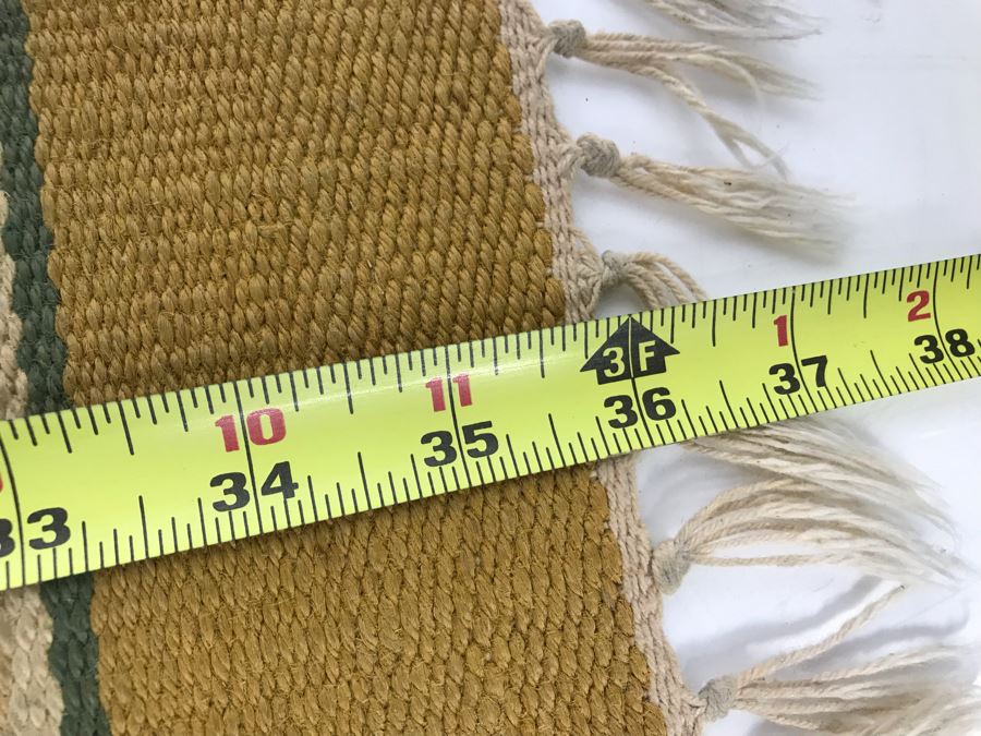 Vintage Southwestern Native American Rug 36W X 24D [Photo 7]