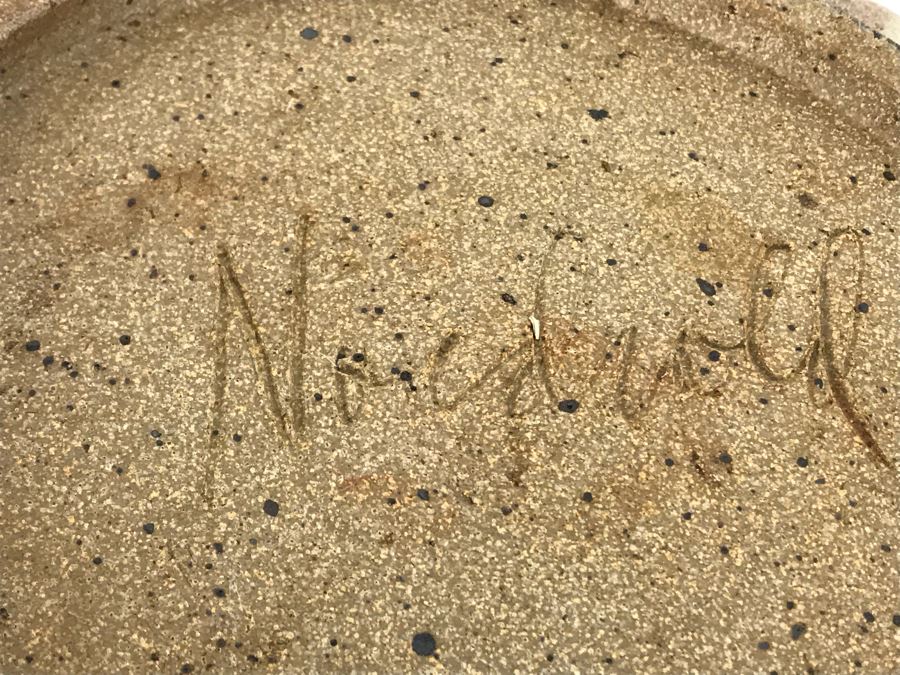 Large Signed Mid-Century Charger Plate 15'R [Photo 7]