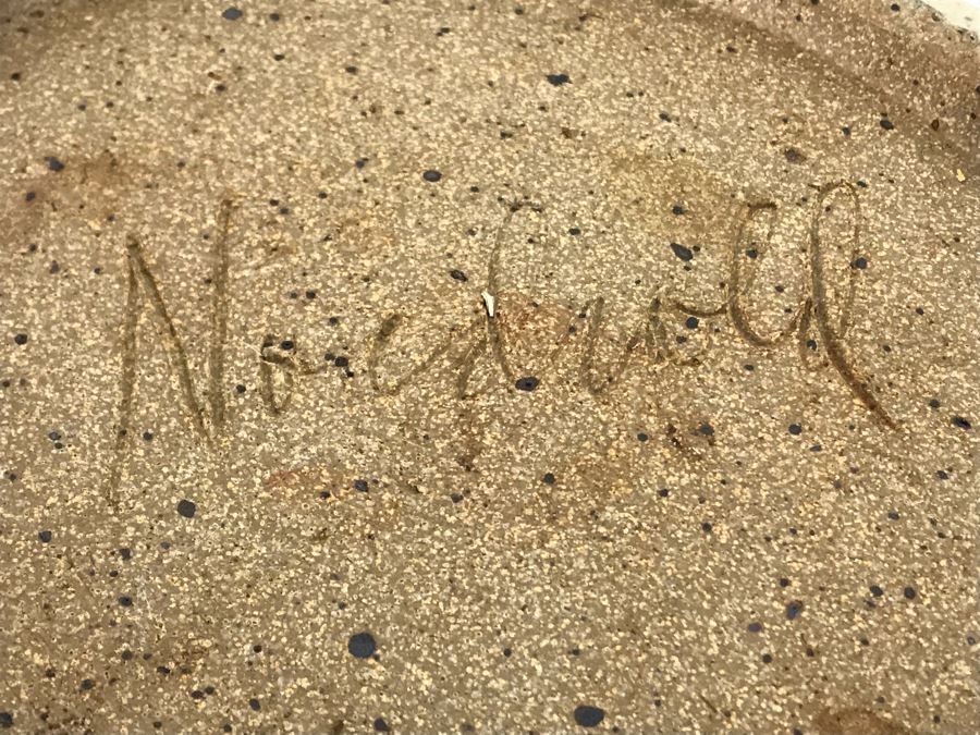 Large Signed Mid-Century Charger Plate 15'R [Photo 6]