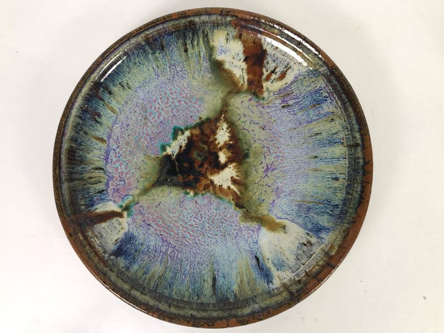 Large Signed Mid-Century Charger Plate 15'R [Photo 2]