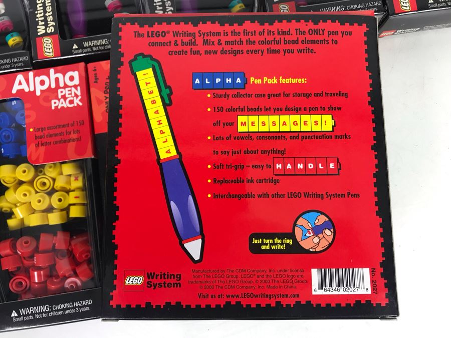 (5) New LEGO Decoder Pens And (3) New LEGO Alpha Pen Packs [Photo 4]