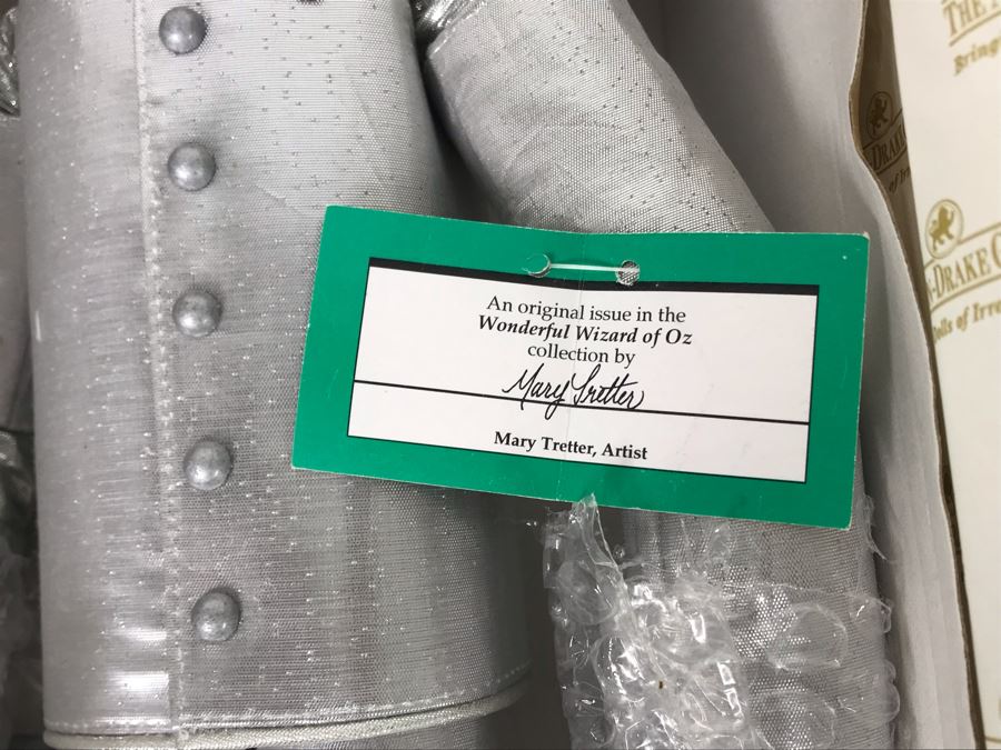 New In Box Ashton-Drake Galleries 'The Tin Man' Doll From The Wonderful Wizard Of Oz 17'H [Photo 7]