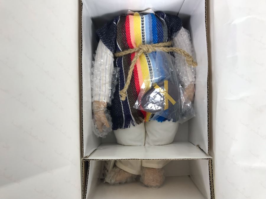 New In Box Danbury Mint Pablo Doll By Nancy Leslie 16'H [Photo 4]