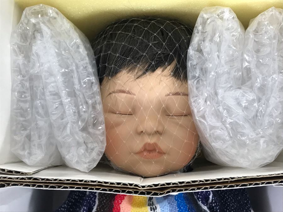 New In Box Danbury Mint Pablo Doll By Nancy Leslie 16'H [Photo 3]