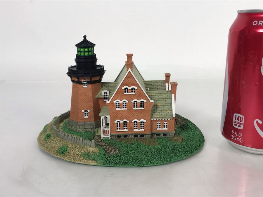 Danbury Mint Block Island Southeast Lighthouse Sculpture Figurine [Photo 7]
