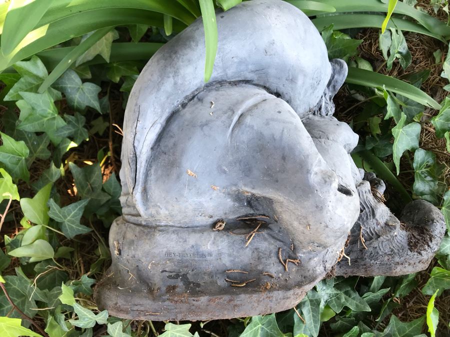 Resin Garden Gnome By Hen-Feathers 12H [Photo 5]