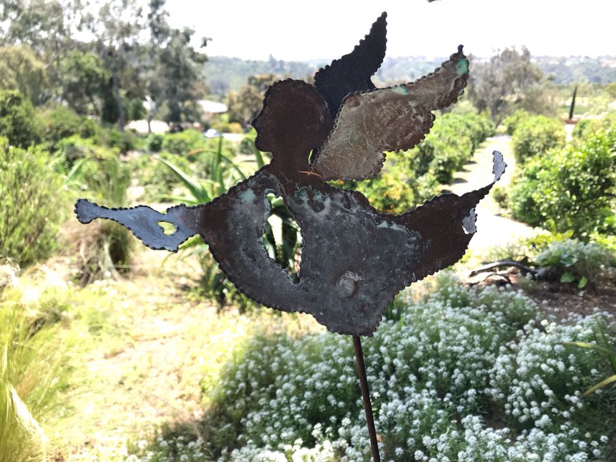 Metal Angelic Garden Sculpture 36H X 11W [Photo 2]