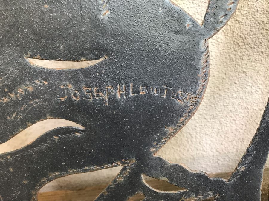 Signed Original Metal Sculpture 24W X 23H [Photo 5]